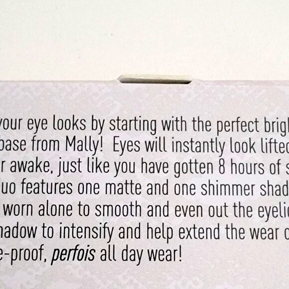NWT Mally Brightening Shadow Base Duo Perfect Prep Deeper Color - Picture 10 of 14
